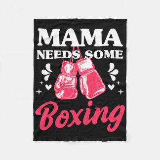 Manta Polar Funny Kickboxing Mama Needs Some Boxing Training G