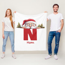 Funny Monograma Navidades familiares Personalizado