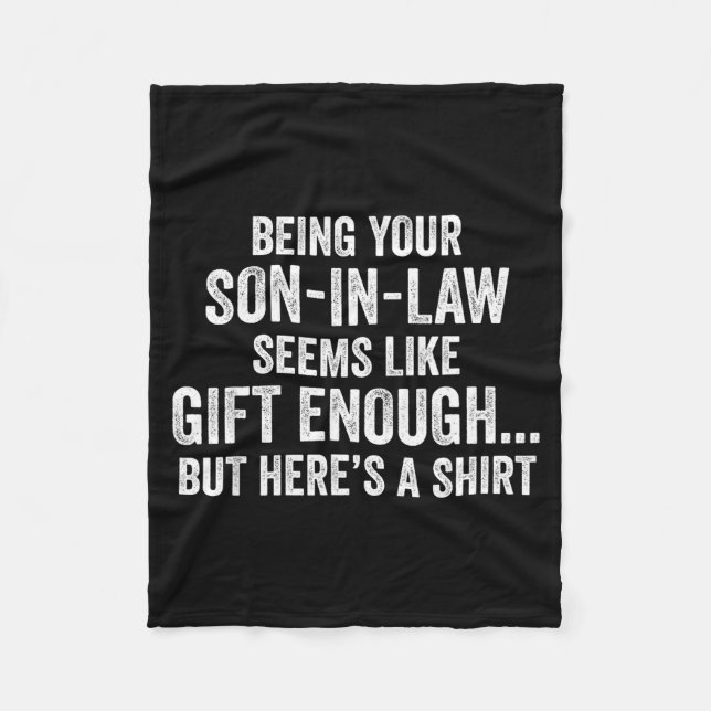 Manta Polar Funny Mother In Law Sarcastic Humor Quote From Son (Anverso)