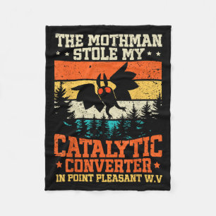Manta Polar Funny Mothman se robó mi catalizador Mothman