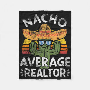 Manta Polar Funny Nacho Promedio Realtor Cinco De Mayo Mexican