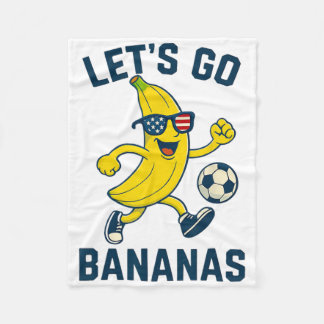 Manta Polar Funny Nana Soccer Cartoon Kicking Ll Usa Flag Gles