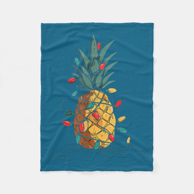 Manta Polar Funny Ne Christmas Graphics Lights Lover  (Anverso)