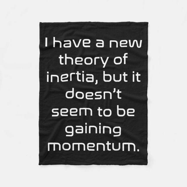 Manta Polar Funny Nerdy New Theory Of Inertia Not Gaining Mome (Anverso)