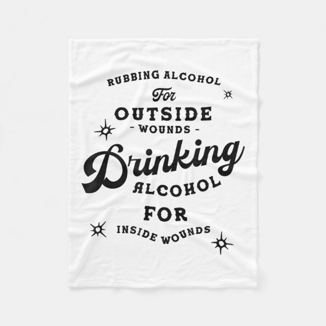 Manta Polar Funny Nick Miller Quote Shirt_ Alcohol Saying New  (Anverso)