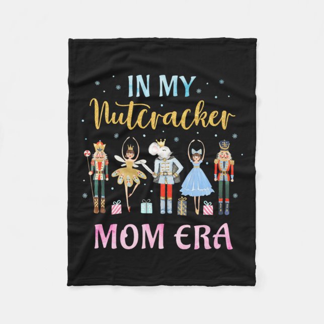 Manta Polar Funny Nutcracker Navidades Cita En Mi Nutcracker (Anverso)