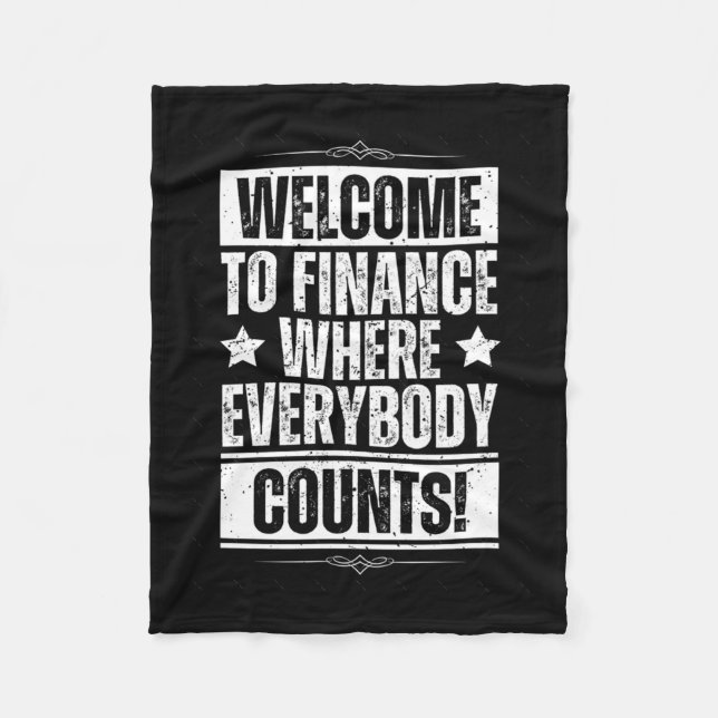 Manta Polar Funny Office Finance Pegatina1 (Anverso)