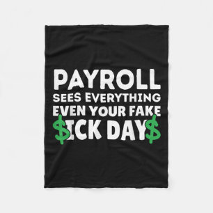 Manta Polar Funny Payroll Ve Todo Lo Especialista en Nóminas M