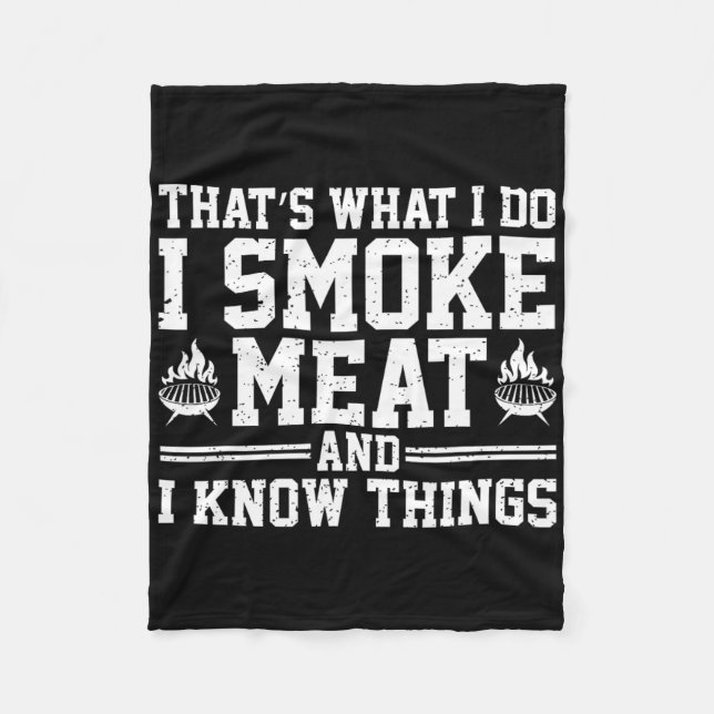 Manta Polar Funny Pitmaster I Smoat Bbq Smoker Grill (Anverso)