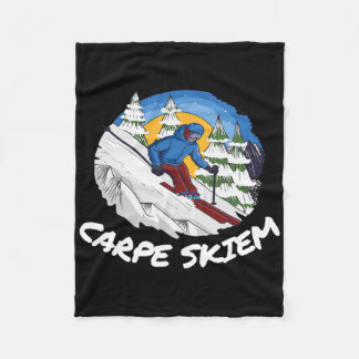 Manta Polar Funny Powder Skiing Carpe Skiem