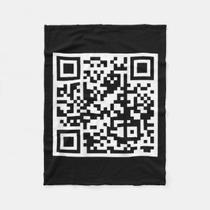 Manta Polar Funny Qr presidente Trump 4547 Trump código de bai