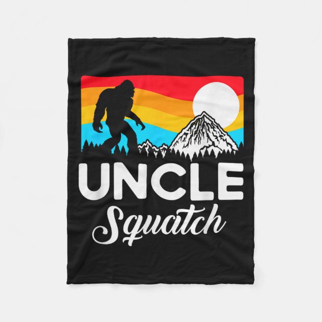 Manta Polar Funny Quote Uncle Bigfoot Squatch  (Anverso)