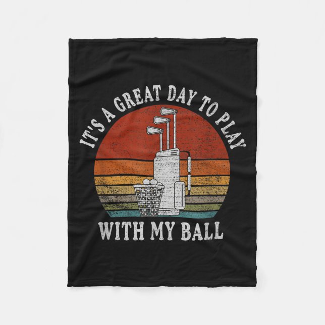 Manta Polar Funny Retre Golf Tee For Men Golf,funny Srt Father (Anverso)