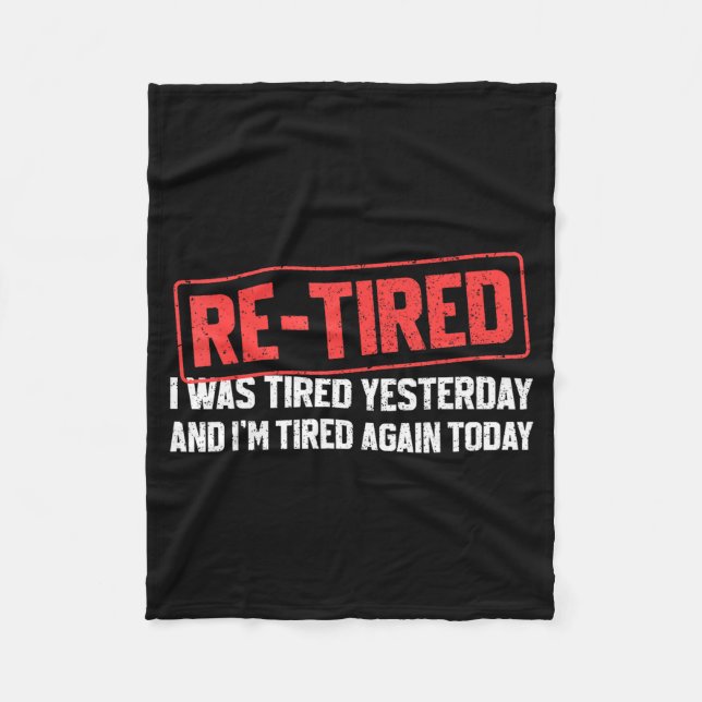 Manta Polar Funny Sarcastic Quote Re-tired Definition Lazy Tee (Anverso)