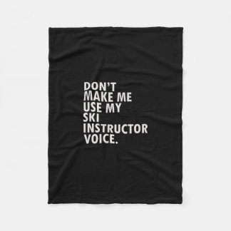 Manta Polar Funny Saying Ski Instructor Skiing Tee Shirt
