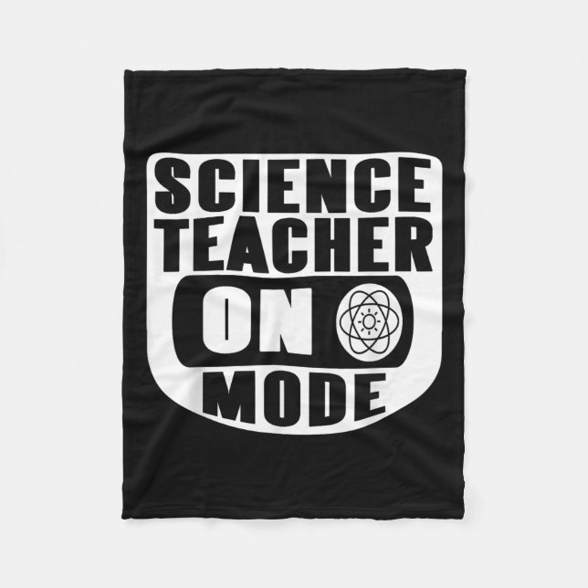 Manta Polar Funny Science Teacher On Mode Activated With Atom  (Anverso)