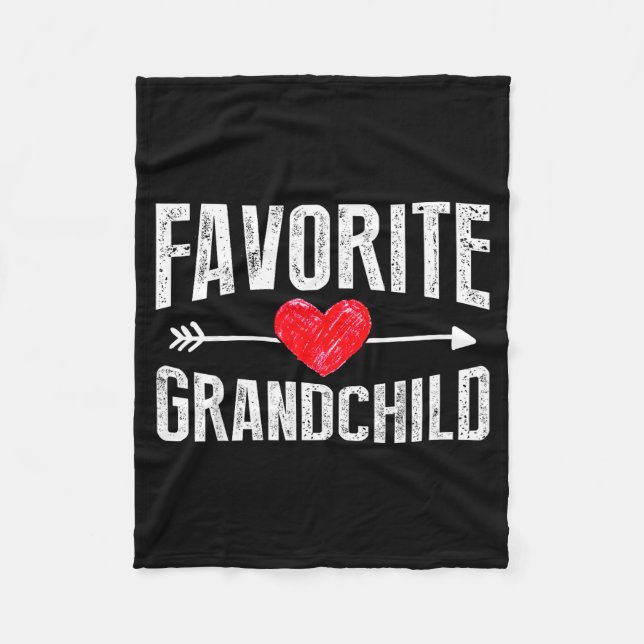 Manta Polar Funny Siled Granhildren Favorite Granhild  (Anverso)