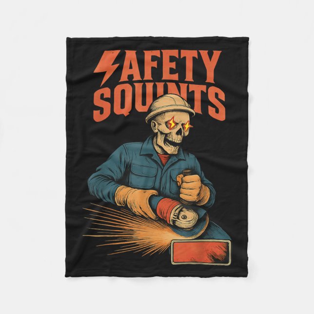 Manta Polar Funny Skeleton Security Squints Grinder Meme Welln (Anverso)