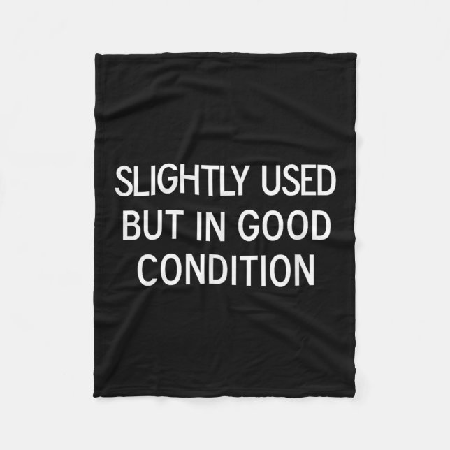 Manta Polar Funny, Slightly Used But In Good Condition, Sarcas (Anverso)