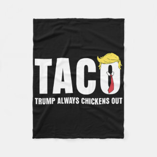 Manta Polar Funny Taco Trump siempre expulsa a T.a.c.o 5