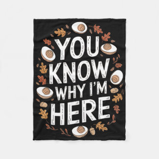 Manta Polar Funny Thanksgiving Deviled Egg Lovers You Know Why