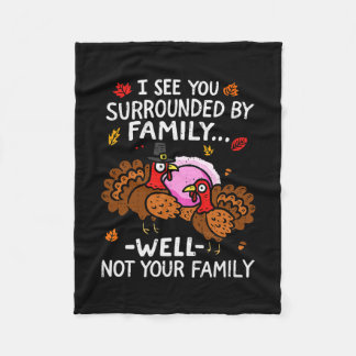 Manta Polar Funny Thanksgiving Turkey Family Joke Matching Men