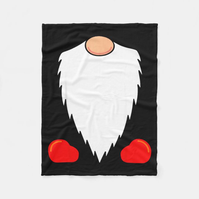 Manta Polar Funny Tomte Swedish Gnome Beard Christmas Yule Nis (Anverso)