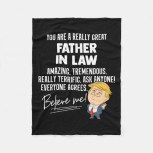 Manta Polar Funny Trump 2020 Realmente Gran Regalo De Padre En