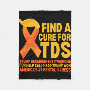 Manta Polar Funny Trump Derangement Syndrome Tds Awareness Rep