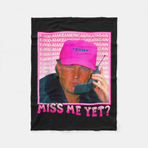 Manta Polar Funny Trump me extraña aún