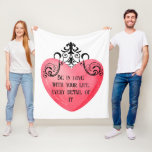 Manta Polar Funny Valentine pink heart<br><div class="desc">Funny Valentine pink heart inspired by love,  friendship,  in pastel and festive colors,  vibrant,  letters,  kisses. Perfect as a gift for a loved one,  for mom,  girlfriend,  sister,  dad,  boyfriend,  family.</div>
