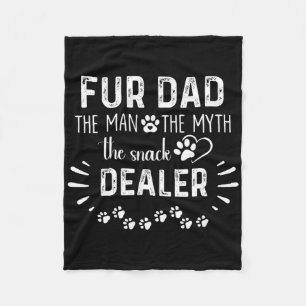 Manta Polar Fur Dad El Hombre El Mito El Fanático De Los Vende