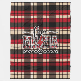 Manta Polar Fur Mama Plaid
