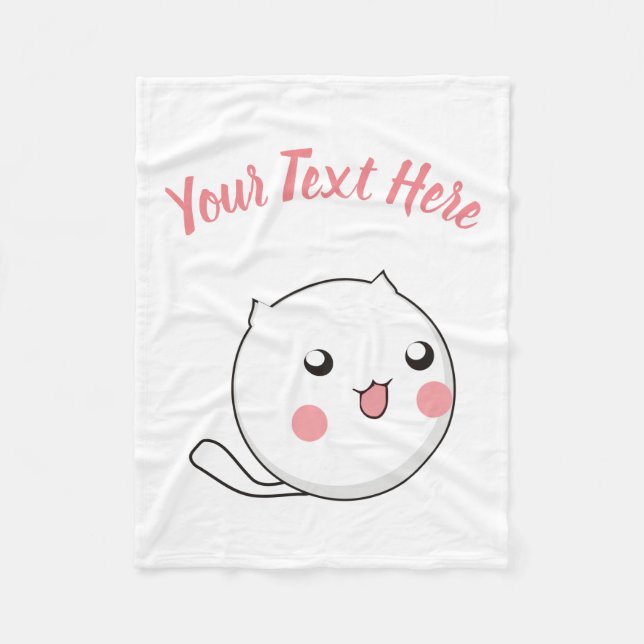 Manta Polar Furry Ball of Kitten Love (Anverso)