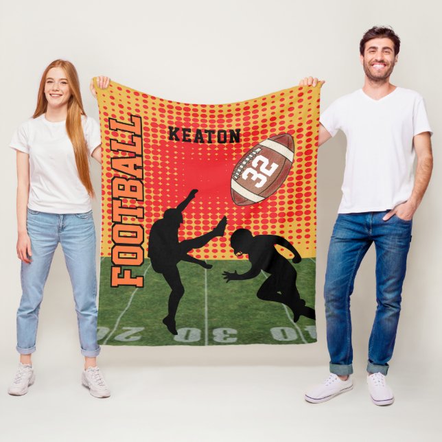 Manta Polar Fútbol americano - Juego deportivo (In situ)