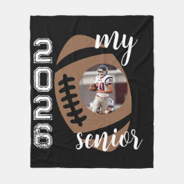 Manta Polar Fútbol de año de la foto de mi Personalizado mayor