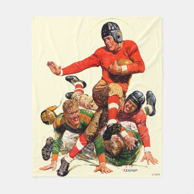 Manta Polar Fútbol de la universidad (Anverso)