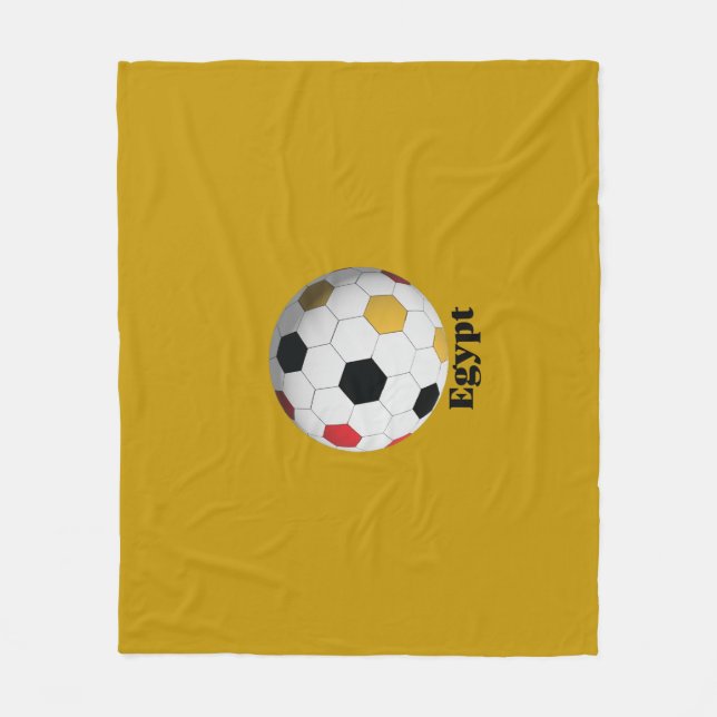 Manta Polar Fútbol Egipcio (Anverso)