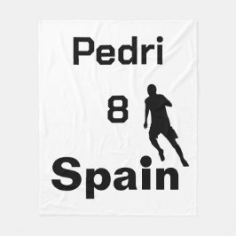 Manta Polar Fútbol en España, personalizable