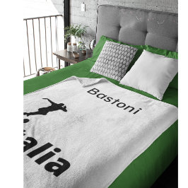 Manta Polar Fútbol Italia, personalizable