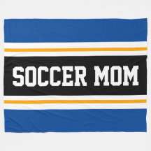 FÚTBOL MOM Blue Black Yellow Carreras Strips