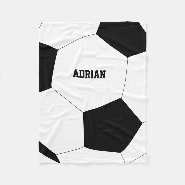 Manta Polar Fútbol personalizado (Anverso)