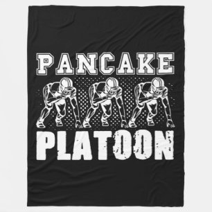 Manta Polar Futbolista Americano De Lineman Pancake Platoon