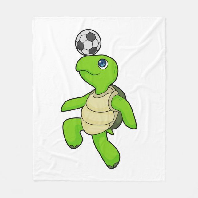 Manta Polar Futbolista del Turtle Soccer (Anverso)