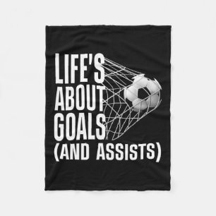 Manta Polar Futbolista Femenino Futbolista Futbolista