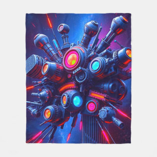 Manta Polar Futurista orb Blanket | Comodidad