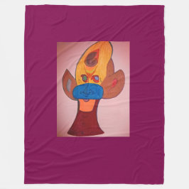 Manta Polar Futuristic Animal Art Fleece Blanket