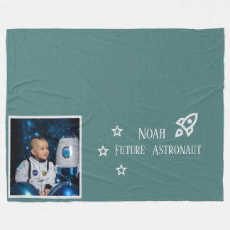 Manta Polar Futuros Astronautas Personalizados para Niños
