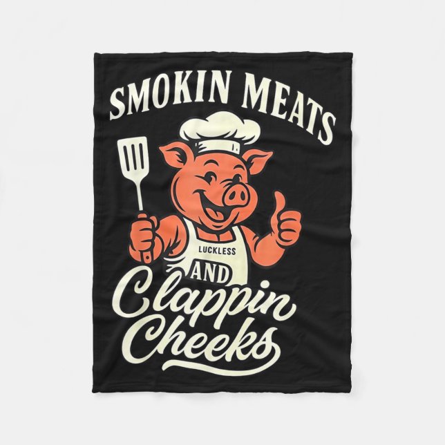 Manta Polar G Smokin Meats Clapn Cheeks  (Anverso)