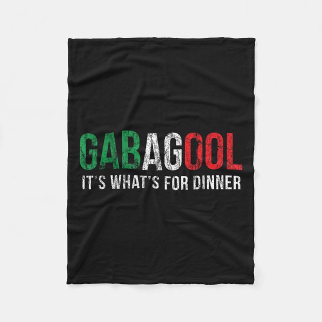 Manta Polar Gabagool Cacola Meat Lover New Jersey Italian Gift (Anverso)